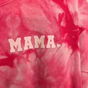 COPY - Little Mama Shirt Shop Mama Tie Dye sweatshirt